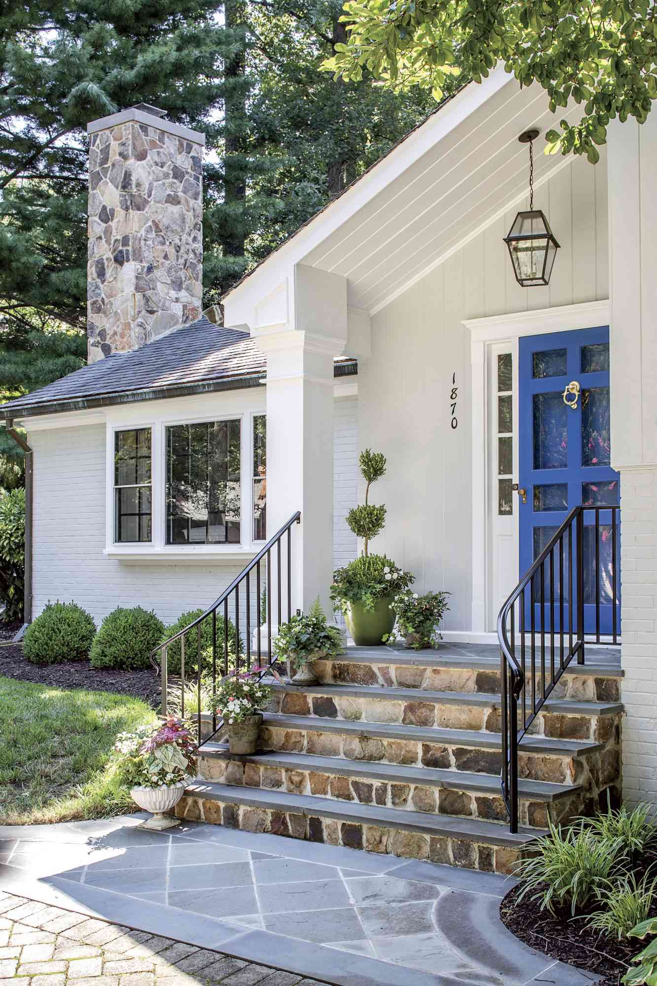 Beautiful house exterior